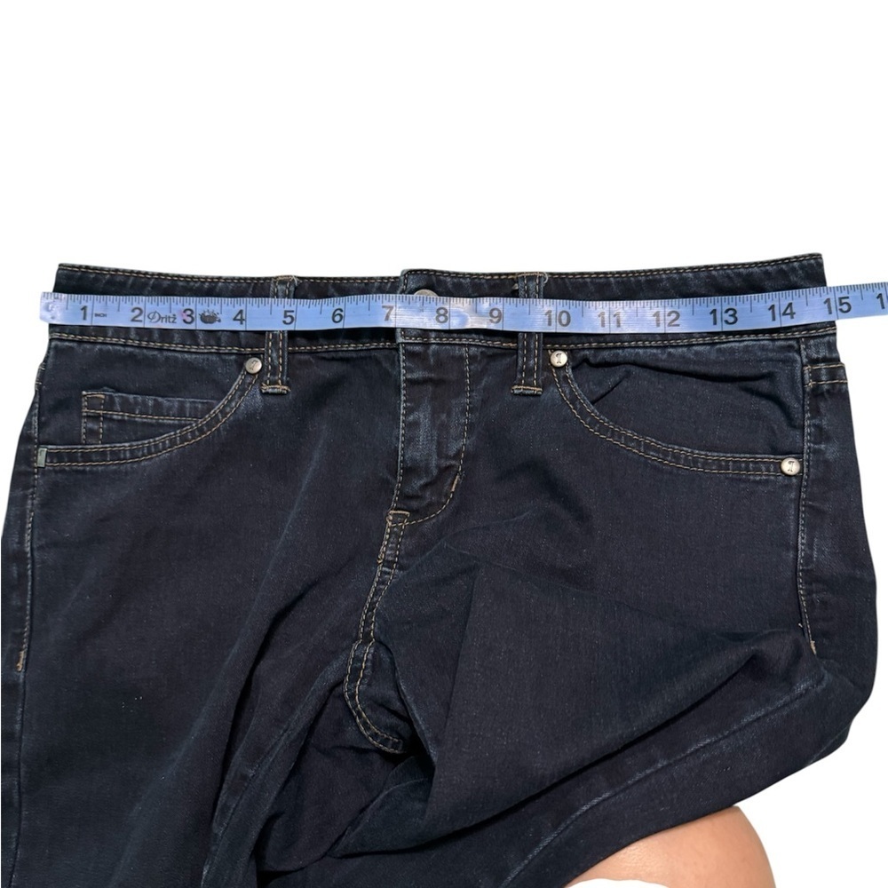 Pilcro and The Letterpress Low Rise Straight Leg Jeans Womens 26 Zipper Ankles - Picture 7 of 8